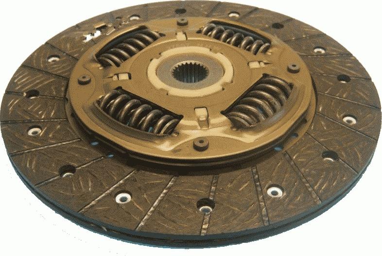 SACHS 1 878 600 543 - Sajūga disks autospares.lv