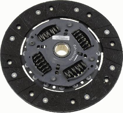 SACHS 1 878 600 649 - Sajūga disks www.autospares.lv