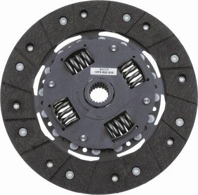 SACHS 1878 600 645 - Sajūga disks www.autospares.lv