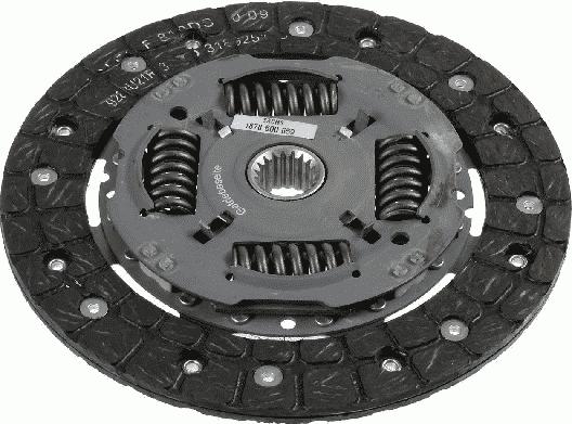 SACHS 1878 600 659 - Sajūga disks www.autospares.lv