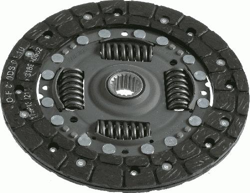 SACHS 1878 600 660 - Sajūga disks www.autospares.lv