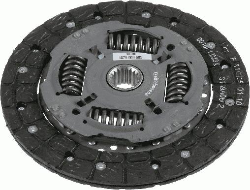 SACHS 1878 600 685 - Sajūga disks www.autospares.lv