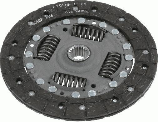 SACHS 1878 600 685 - Sajūga disks www.autospares.lv