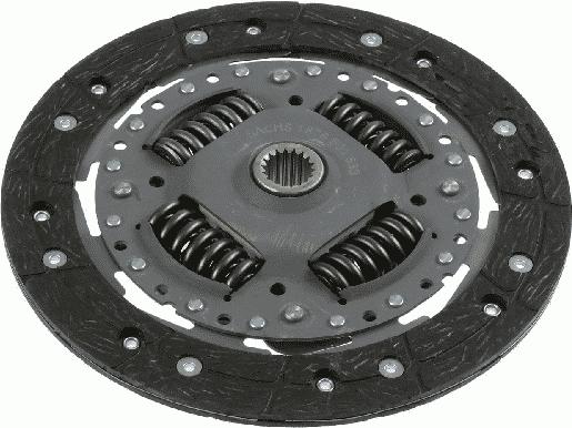 SACHS 1878 600 633 - Диск сцепления, фрикцион www.autospares.lv