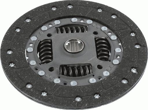 SACHS 1 878 600 632 - Sajūga disks autospares.lv