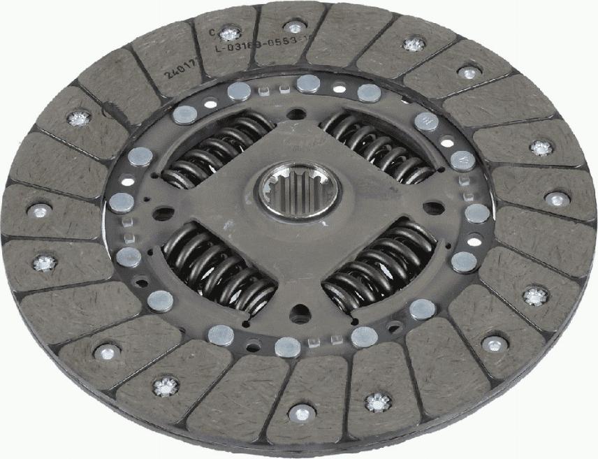 SACHS 1 878 600 624 - Clutch Disc www.autospares.lv