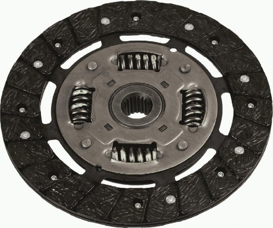 SACHS 1878 600 864 - Sajūga disks www.autospares.lv