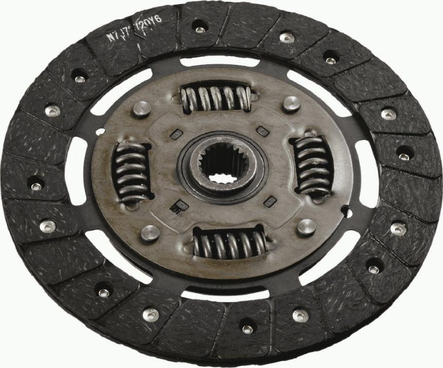 SACHS 1878 600 862 - Sajūga disks www.autospares.lv