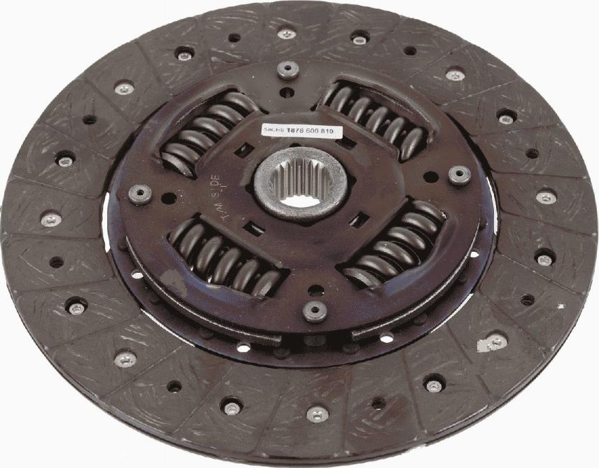 SACHS 1 878 600 810 - Sajūga disks www.autospares.lv