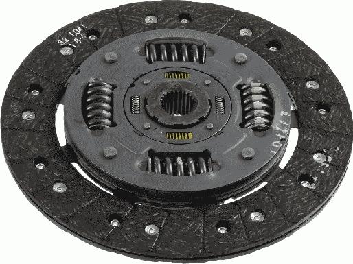 SACHS 1878 600 823 - Sajūga disks autospares.lv