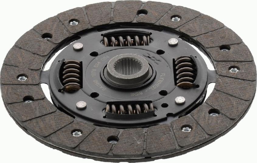 SACHS 1878 634 054 - Диск сцепления, фрикцион www.autospares.lv