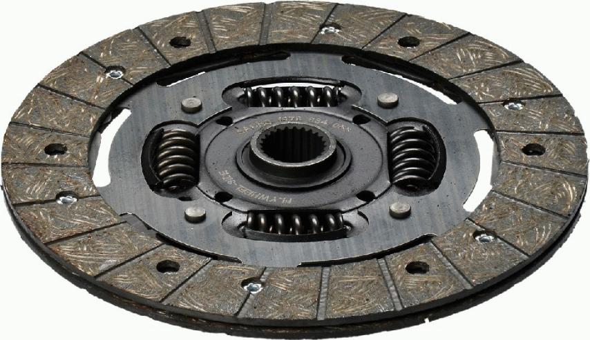 SACHS 1878 634 055 - Sajūga disks www.autospares.lv