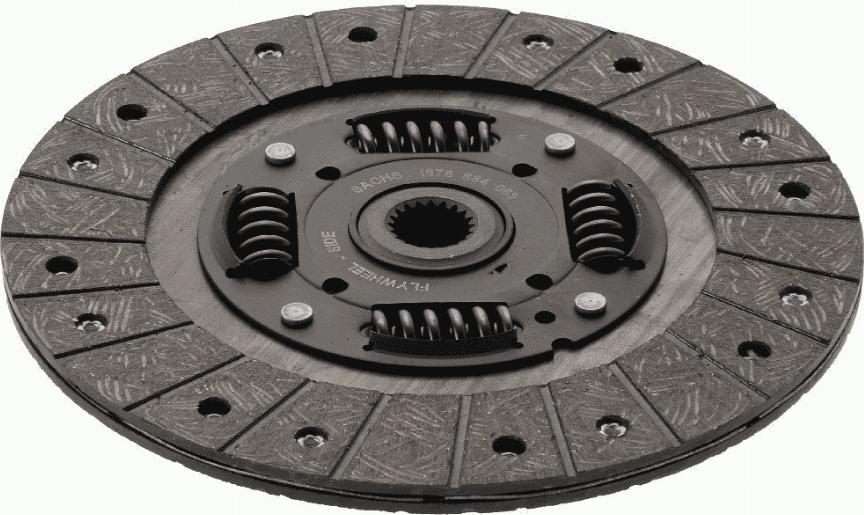 SACHS 1878 634 063 - Sajūga disks www.autospares.lv