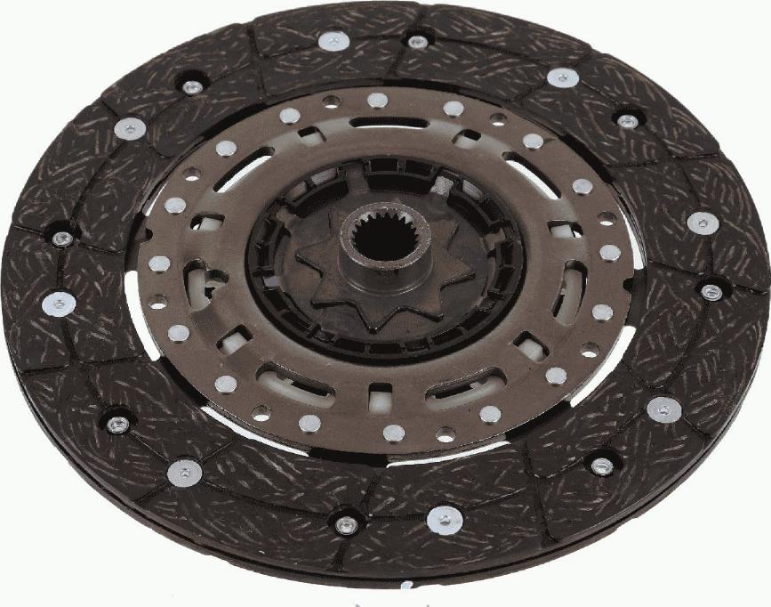 SACHS 1878 634 089 - Sajūga disks www.autospares.lv