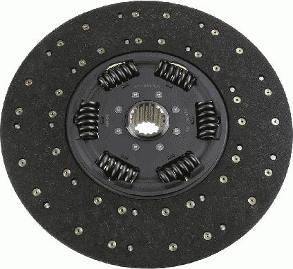 SACHS 1878 634 024 - Sajūga disks www.autospares.lv