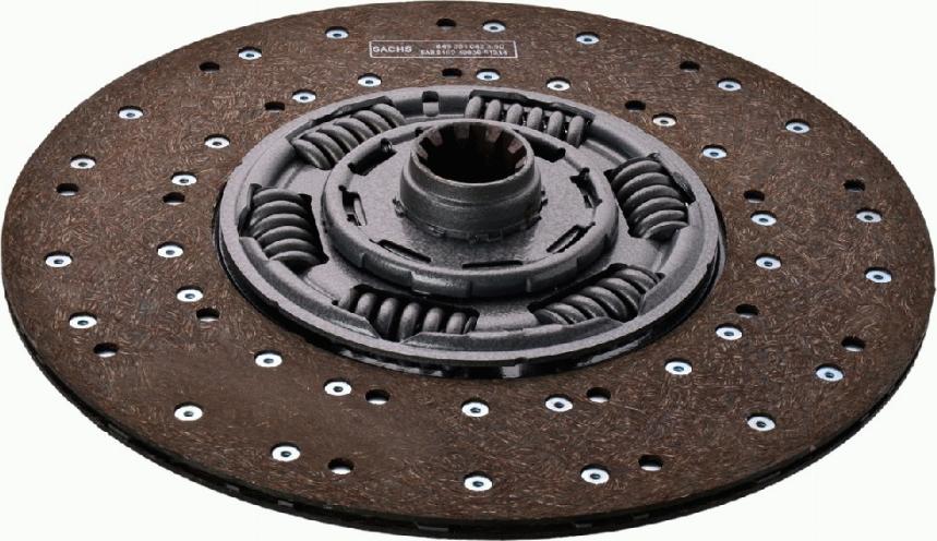 SACHS 1878 634 026 - Sajūga disks www.autospares.lv