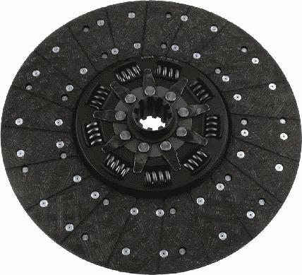 SACHS 1878 634 020 - Sajūga disks www.autospares.lv