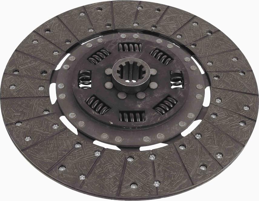 SACHS 1878 634 244 - Sajūga disks www.autospares.lv