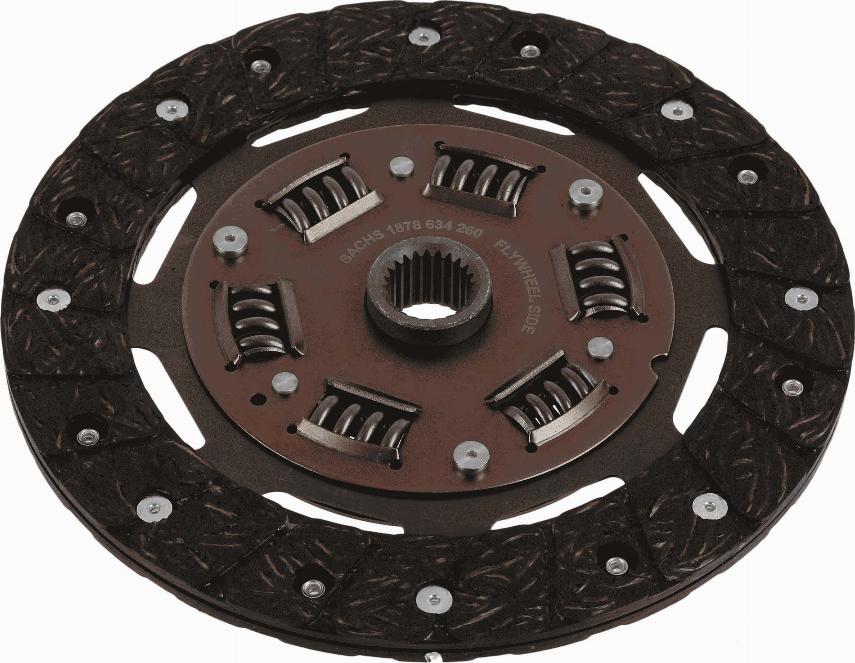 SACHS 1878 634 260 - Clutch Disc www.autospares.lv