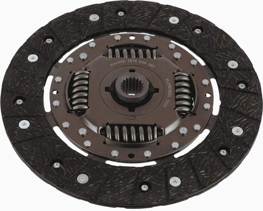 SACHS 1878 634 261 - Clutch Disc www.autospares.lv