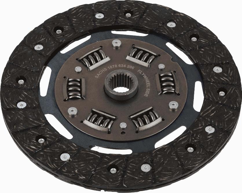 SACHS 1878 634 206 - Clutch Disc www.autospares.lv