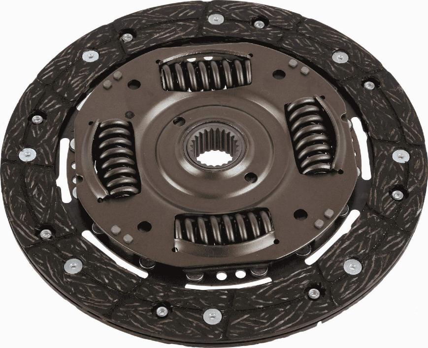 SACHS 1878 634 211 - Sajūga disks www.autospares.lv