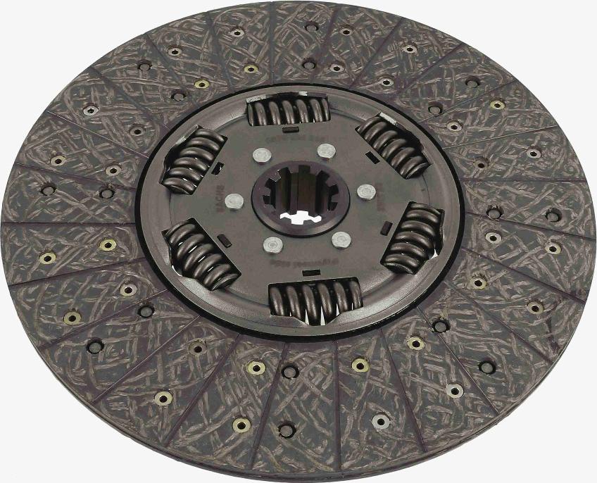 SACHS 1878 634 218 - Sajūga disks www.autospares.lv