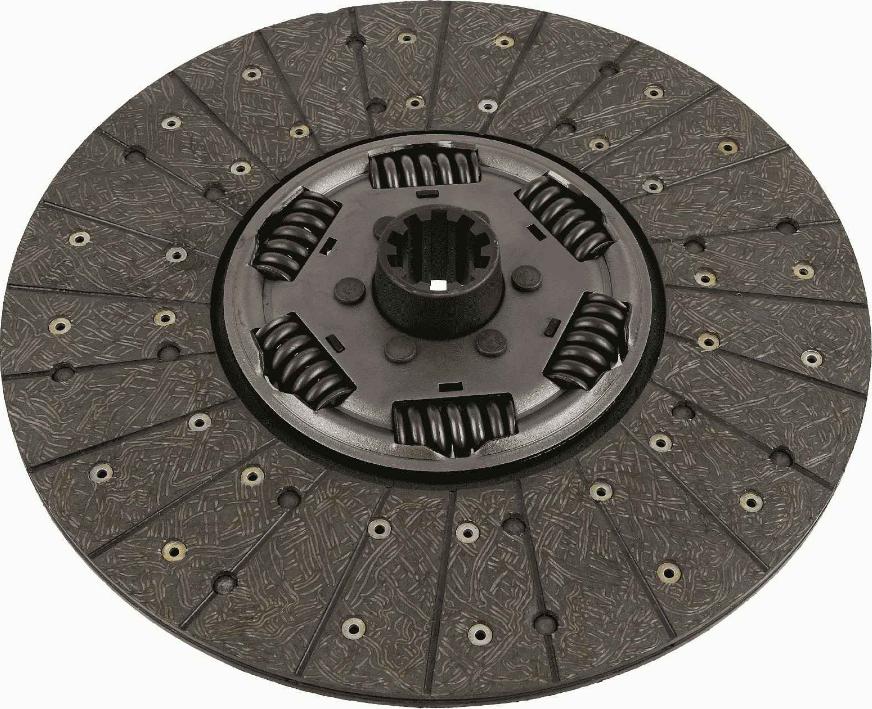 SACHS 1878 634 285 - Sajūga disks www.autospares.lv