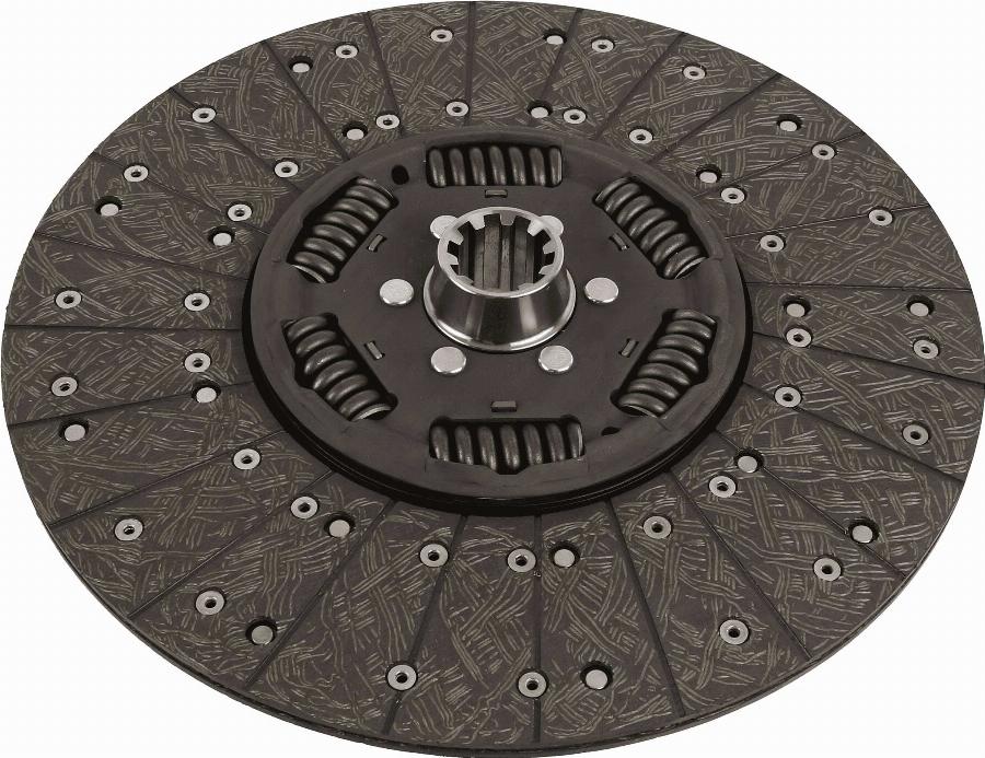 SACHS 1878 634 224 - Sajūga disks www.autospares.lv