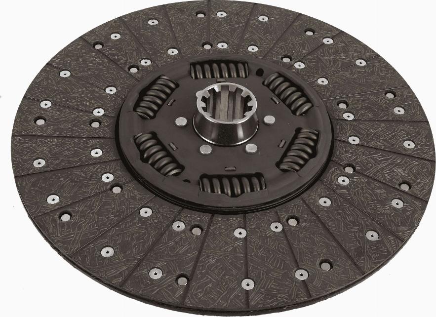 SACHS 1878 634 225 - Sajūga disks www.autospares.lv