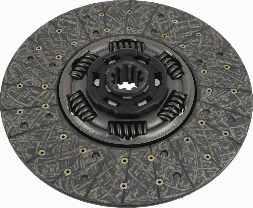 SACHS 1878 634 221 - Sajūga disks www.autospares.lv