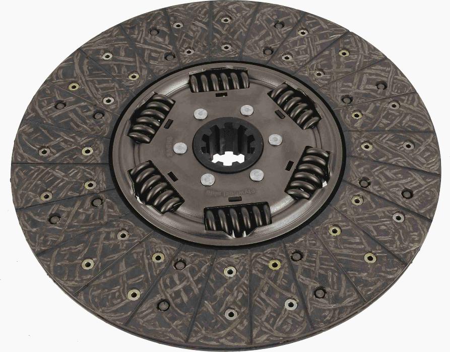 SACHS 1878 634 221 - Sajūga disks www.autospares.lv