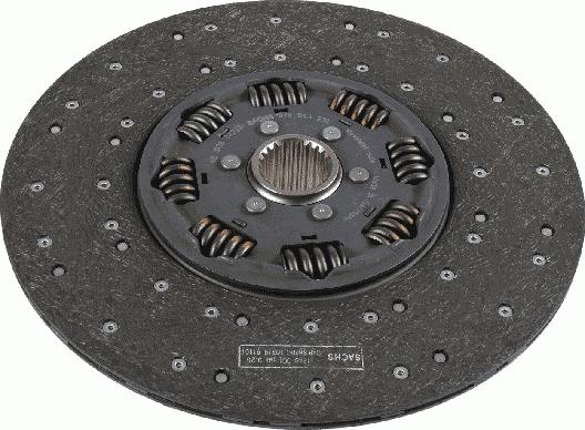 SACHS 1 878 043 231 - Sajūga disks www.autospares.lv