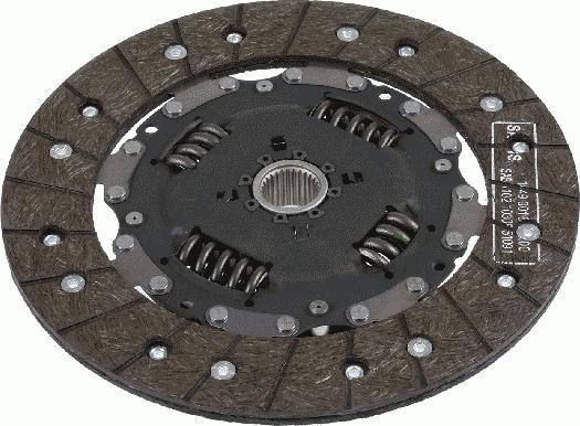 SACHS 1 878 059 832 - Sajūga disks www.autospares.lv