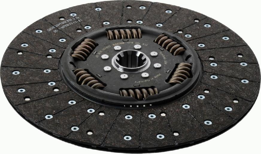 SACHS 1878 054 933 - Sajūga disks www.autospares.lv