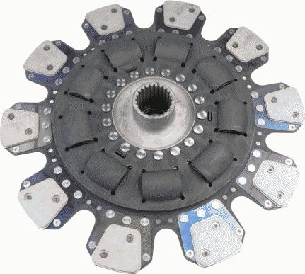 SACHS 1 878 051 801 - Sajūga disks www.autospares.lv