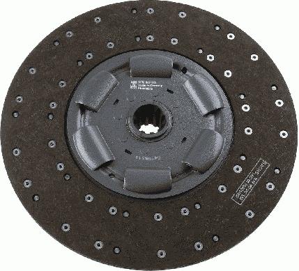 SACHS 1 878 065 131 - Sajūga disks www.autospares.lv