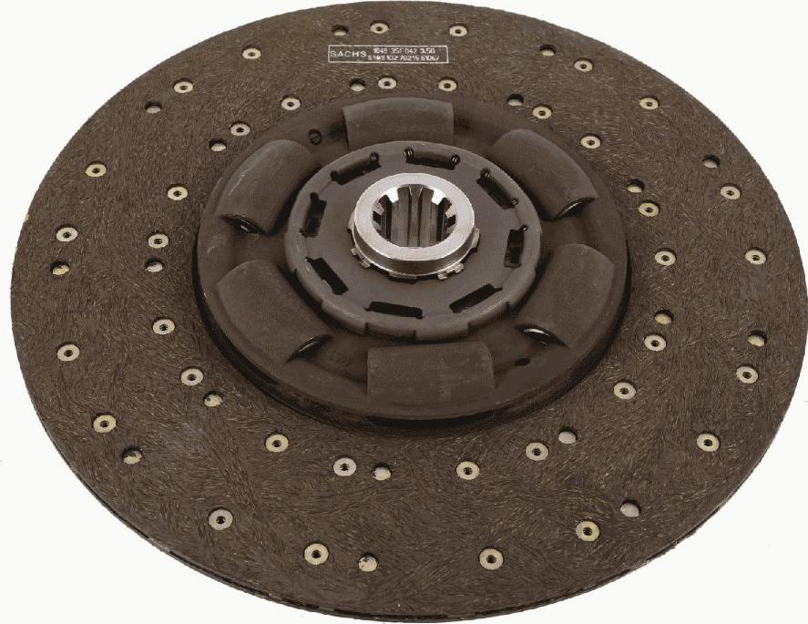 SACHS 1878 061 841 - Sajūga disks www.autospares.lv