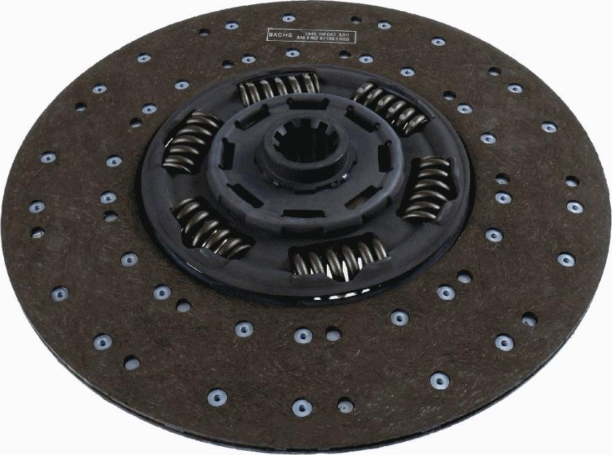 SACHS 1878 004 581 - Sajūga disks www.autospares.lv