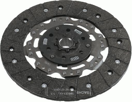 SACHS 1878 004 698 - Sajūga disks www.autospares.lv