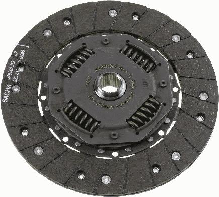 SACHS 1878 004 084 - Sajūga disks autospares.lv