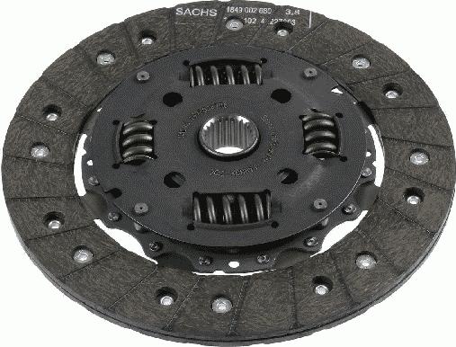 SACHS 1878 004 776 - Sajūga disks www.autospares.lv