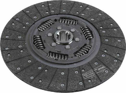 SACHS 1878 005 599 - Sajūga disks www.autospares.lv