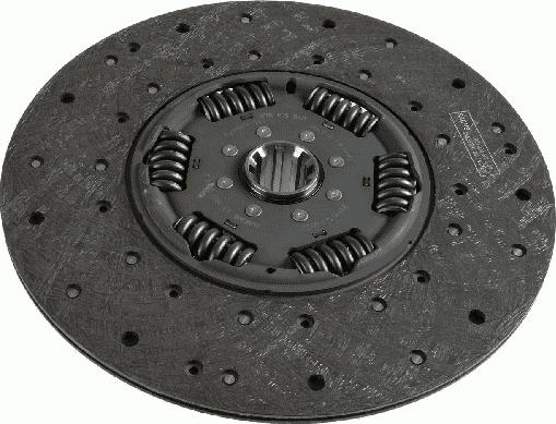 SACHS 1878 005 540 - Sajūga disks www.autospares.lv