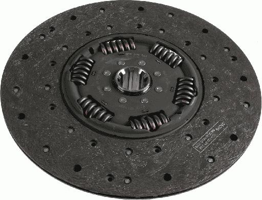 SACHS 1878 005 541 - Sajūga disks www.autospares.lv