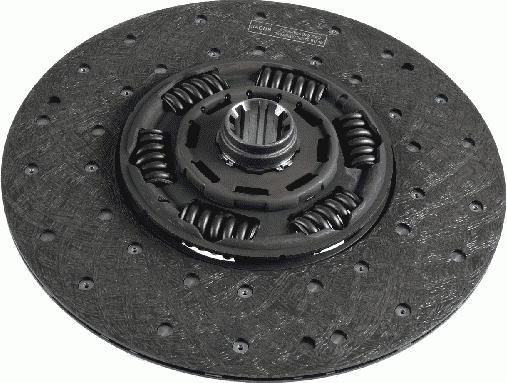 SACHS 1878 005 541 - Sajūga disks www.autospares.lv