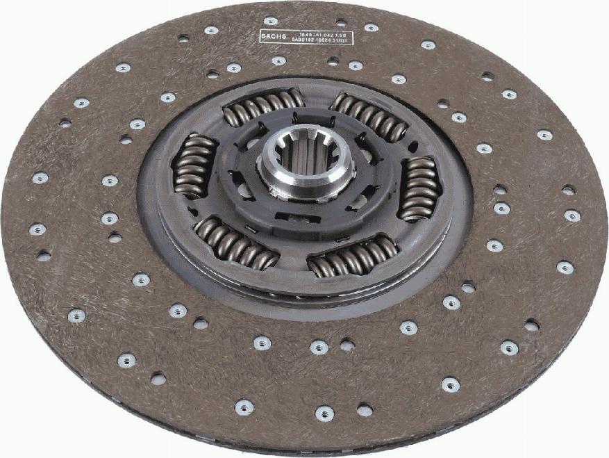 SACHS 1878 005 668 - Sajūga disks www.autospares.lv