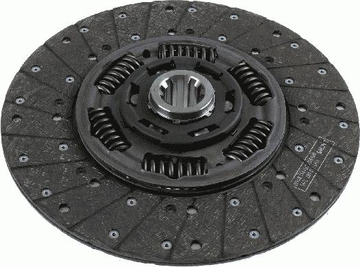 SACHS 1878 005 600 - Sajūga disks www.autospares.lv