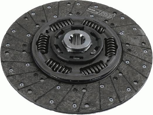 SACHS 1878 005 601 - Sajūga disks www.autospares.lv