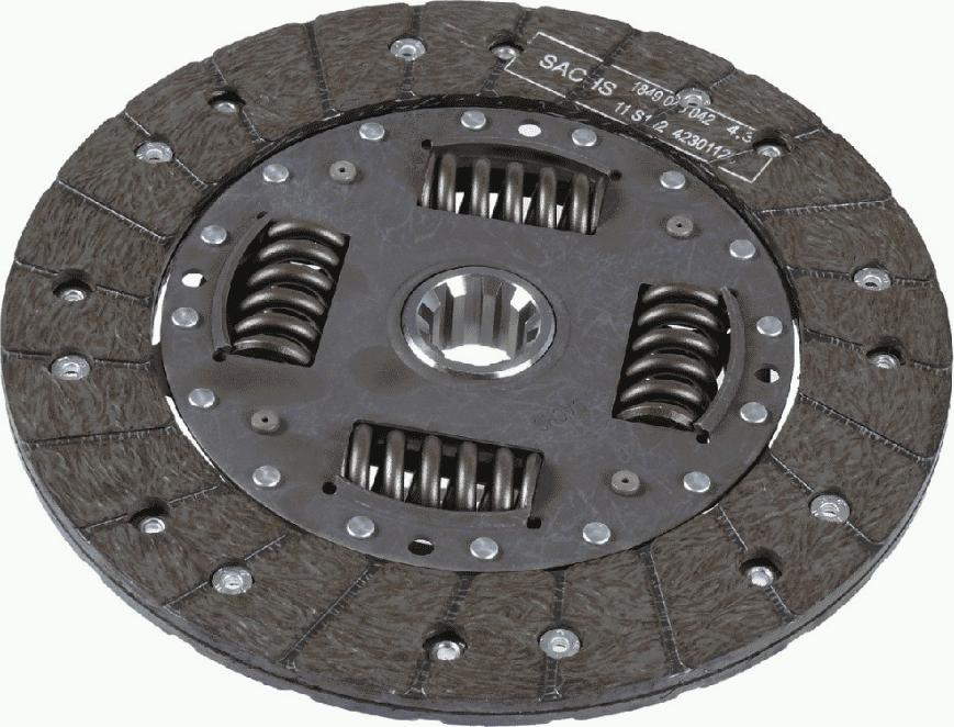 SACHS 1878 005 615 - Sajūga disks www.autospares.lv